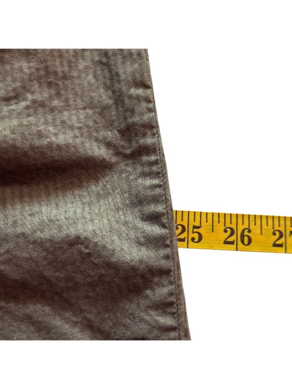 J Jill Shorts Size 18 Green Striped Genuine Fit Below Waist Relaxed Fit Cotton - Picture 13 of 15